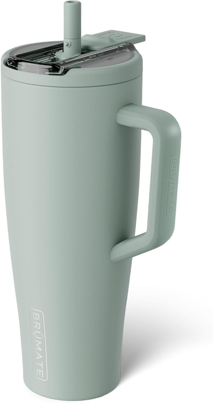 BrüMate Era Flip 40oz Tumbler with 100% Leakproof Covered Straw Lid | Hygienic Covered Straw | I... | Amazon (US)