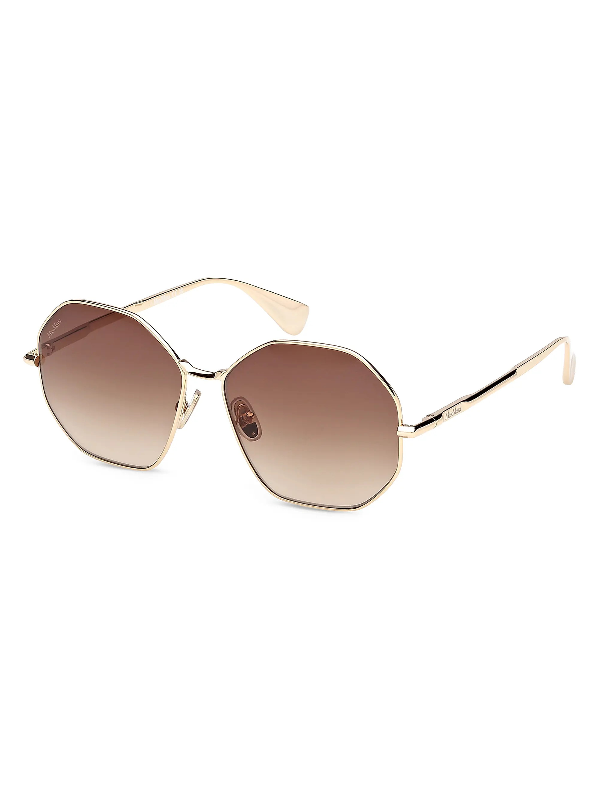 Miller 57MM Geometric Sunglasses | Saks Fifth Avenue