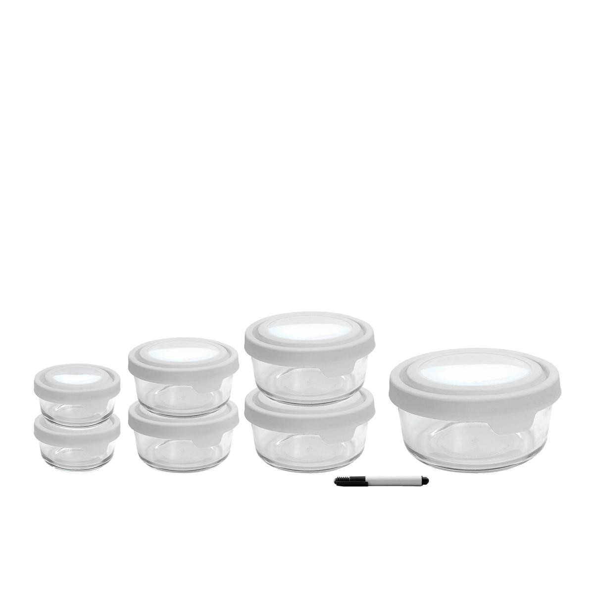 Anchor Hocking TrueSeal 14-piece Glass Storage Set - 9221445 | HSN | HSN
