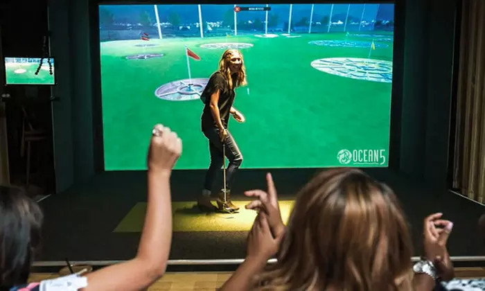 Experience 1 Hour TopGolf Swing Suites: The Ultimate Entertainment Hub at Ocean5 (Up to 37% Off) | Groupon North America