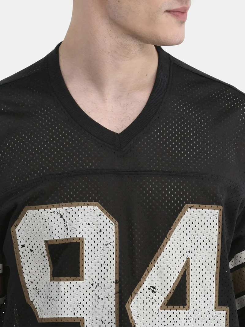 No Boundaries Mesh Graphic Short Sleeve Jersey, Men’s and Big Men’s, Sizes XS-5XL | Walmart (US)