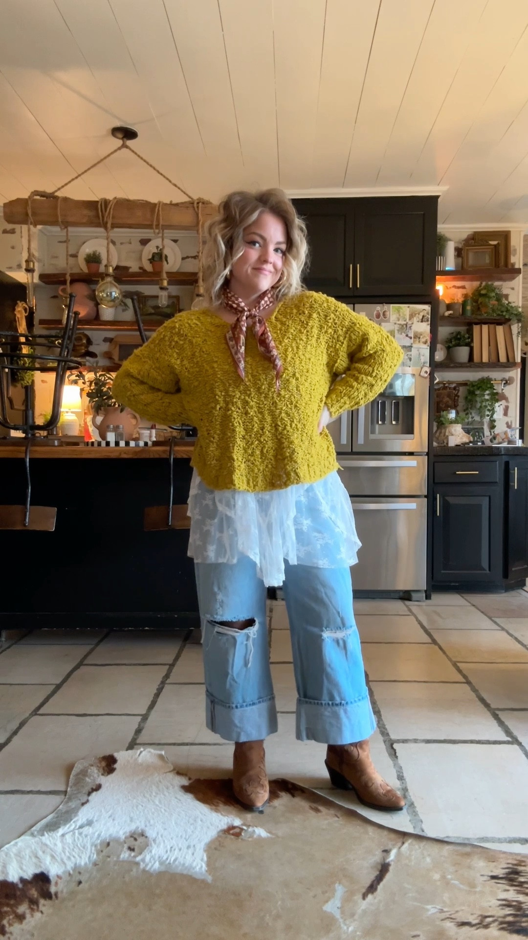 Sweater is old free people that I found on Poshmark, but I linked some similar options! 

#LTKmomlife #LTKPetite #LTKMidsize