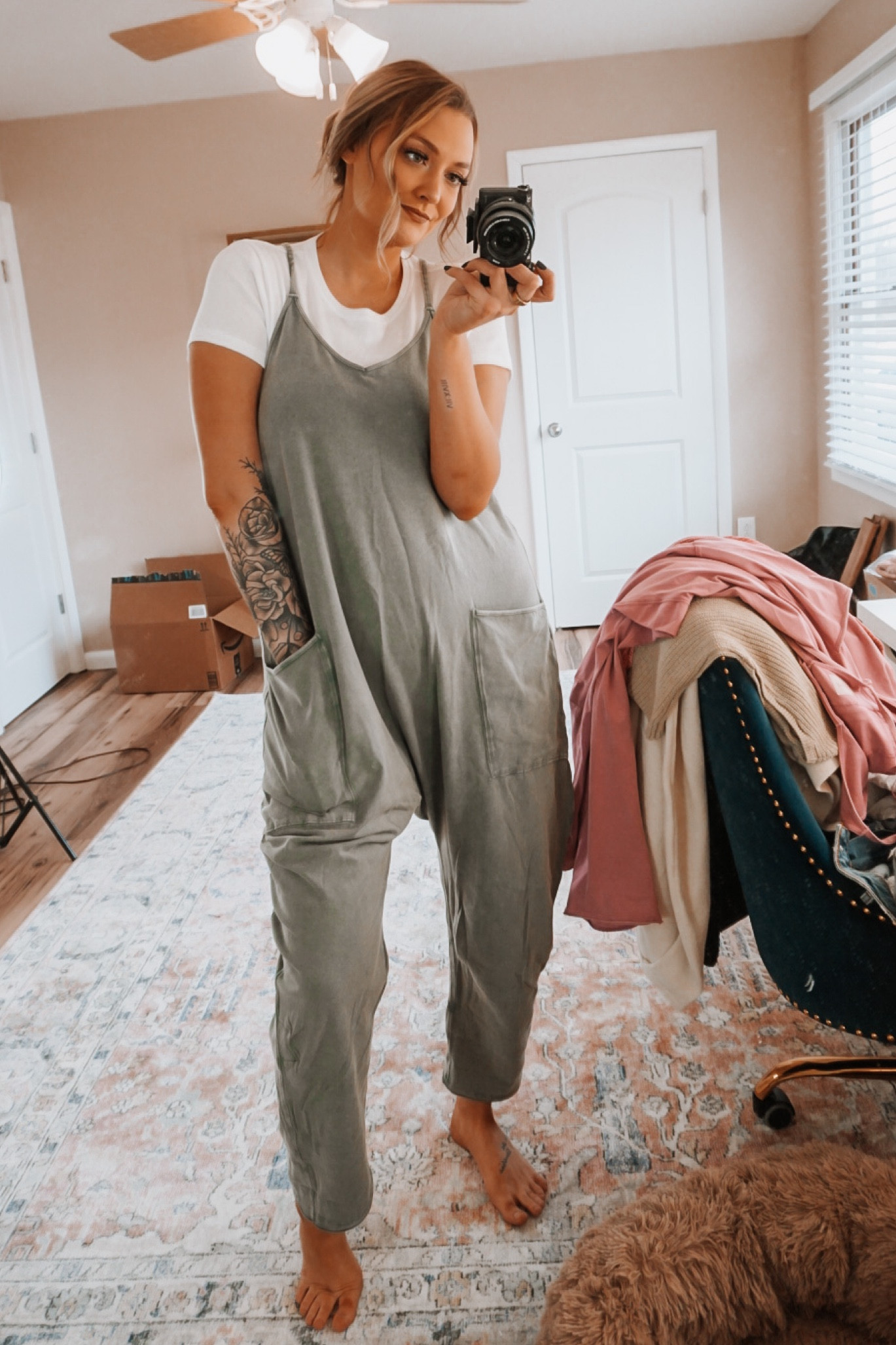 Hot shot onesie 😍

I wear a large & wearing a large in the tee!! 

#LTKcurves #LTKstyletip #LTKFind