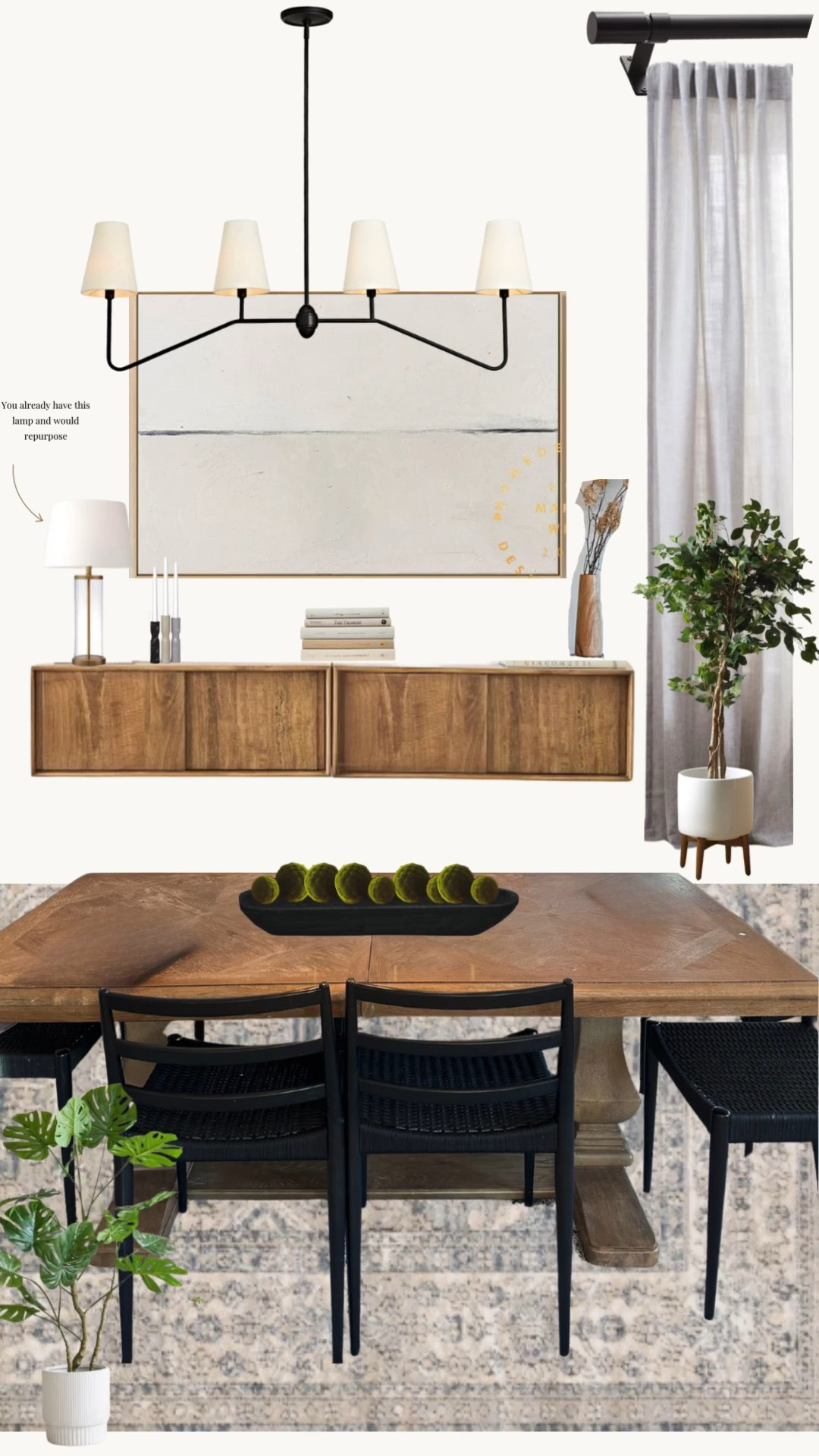 Some of these amazing pieces in this dining room remodel are on sale! We went from just okay to a well balanced and more grounded space.

#LTKsalealert #LTKstyletip #LTKhome