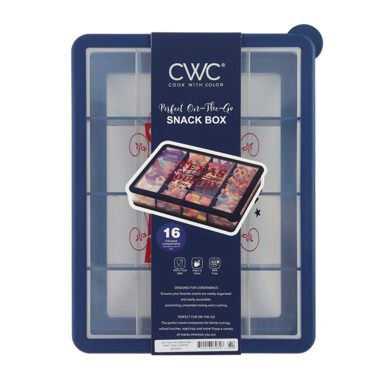 CWC TEXAS REC SNACK BOX NAVY 1 | Walmart (US)