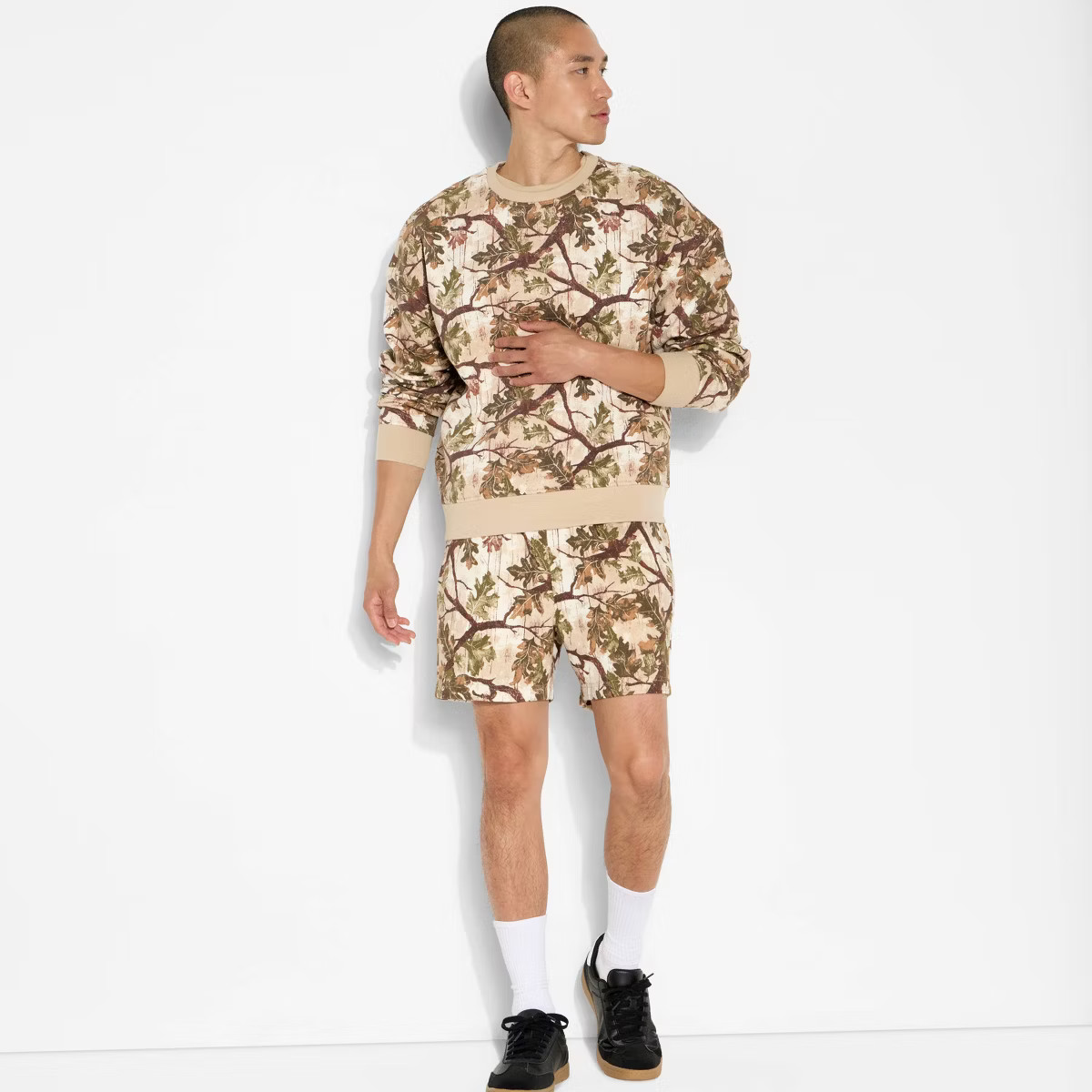 Men's Fleece Crewneck Sweatshirt - Original Use™ Green XXL | Target