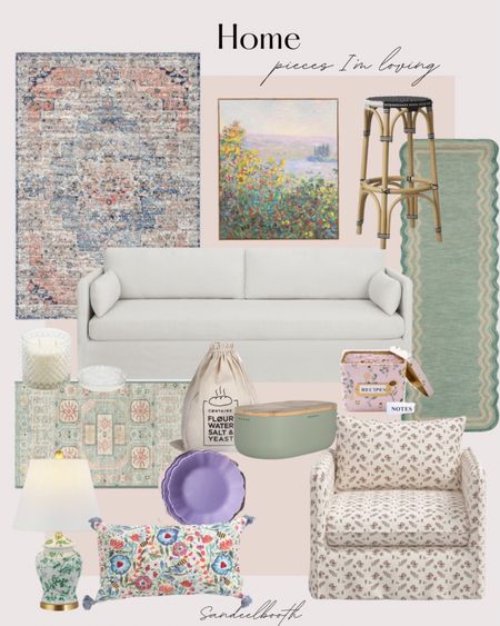 Loving these beautiful home pieces! The sofa is on sale and looks so much like a  high end piece! I’ve had the kitchen stool in the shorter height for almost 2 years. They’re great quality and have lasted with no issues. 

#LTKhome #LTKfamily #LTKfindsunder100
