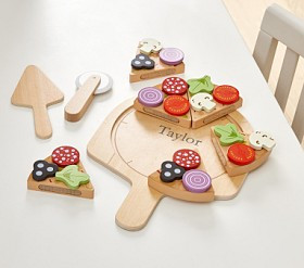 Wooden Pizza Set | Pottery Barn Kids