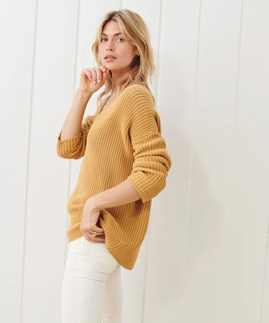 Cotton Cabin Sweater | Jenni Kayne