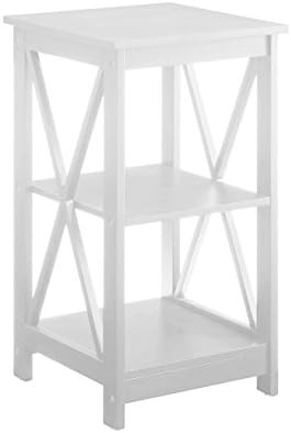 Convenience Concepts Oxford End Table, White | Amazon (US)