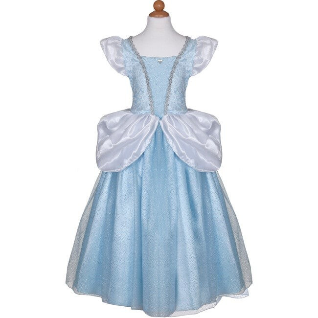 Great Pretenders | Deluxe Cinderella (Blue, Size 5-6), Halloween Costume | Maisonette | Maisonette