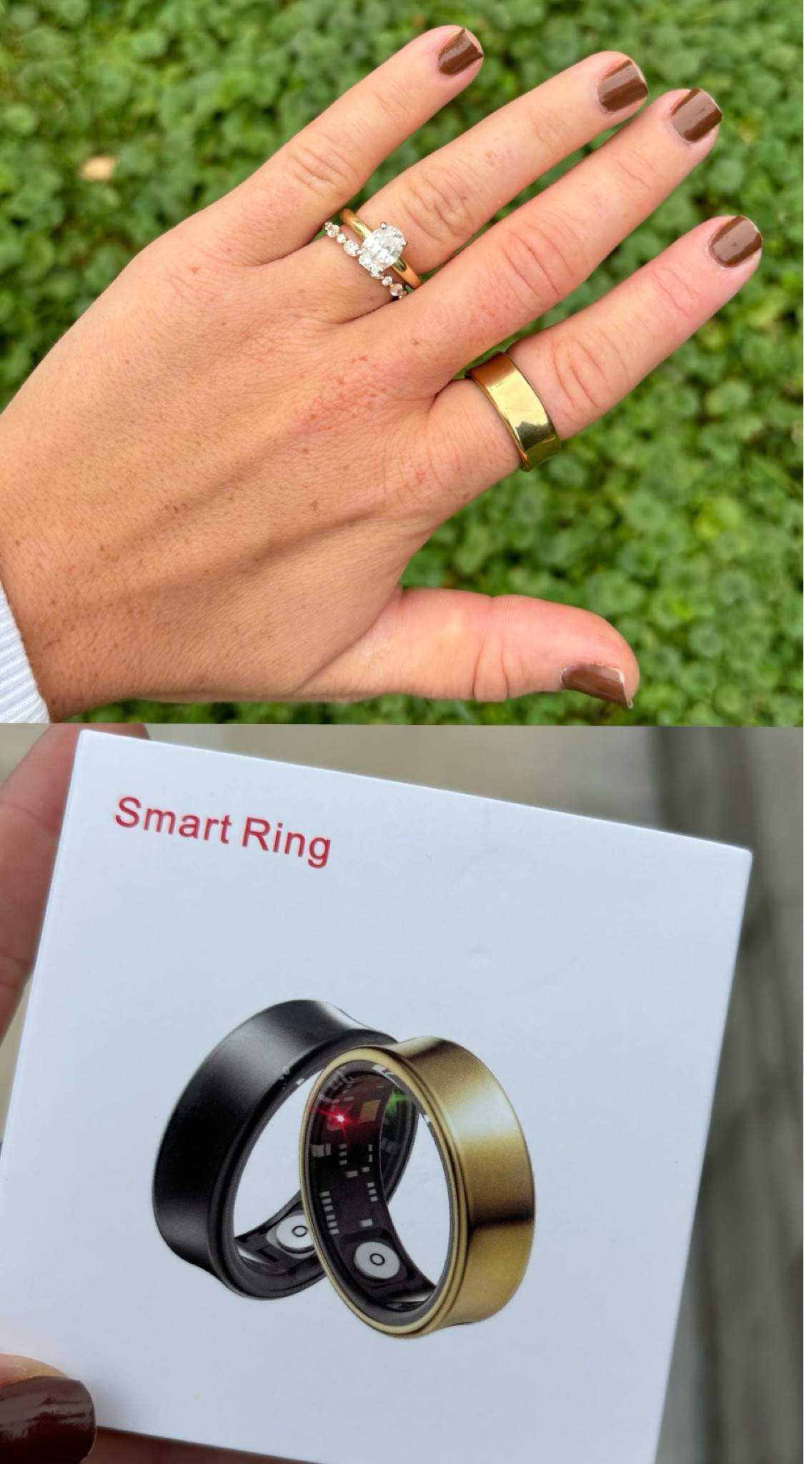 I have been wanting to try the ringconn for a while but wanted to try it out before I bought the $400 version, I found this one and I am actually obsessed #LTK #LTKSALE #fallsale #active #ring #activering #smartring #fitness #findsunder50 #findsunder100 #LTKsale #LTKseasonal #LTKfitness #LTKsalealert 

#LTKFallSale #LTKActive #LTKFindsUnder100