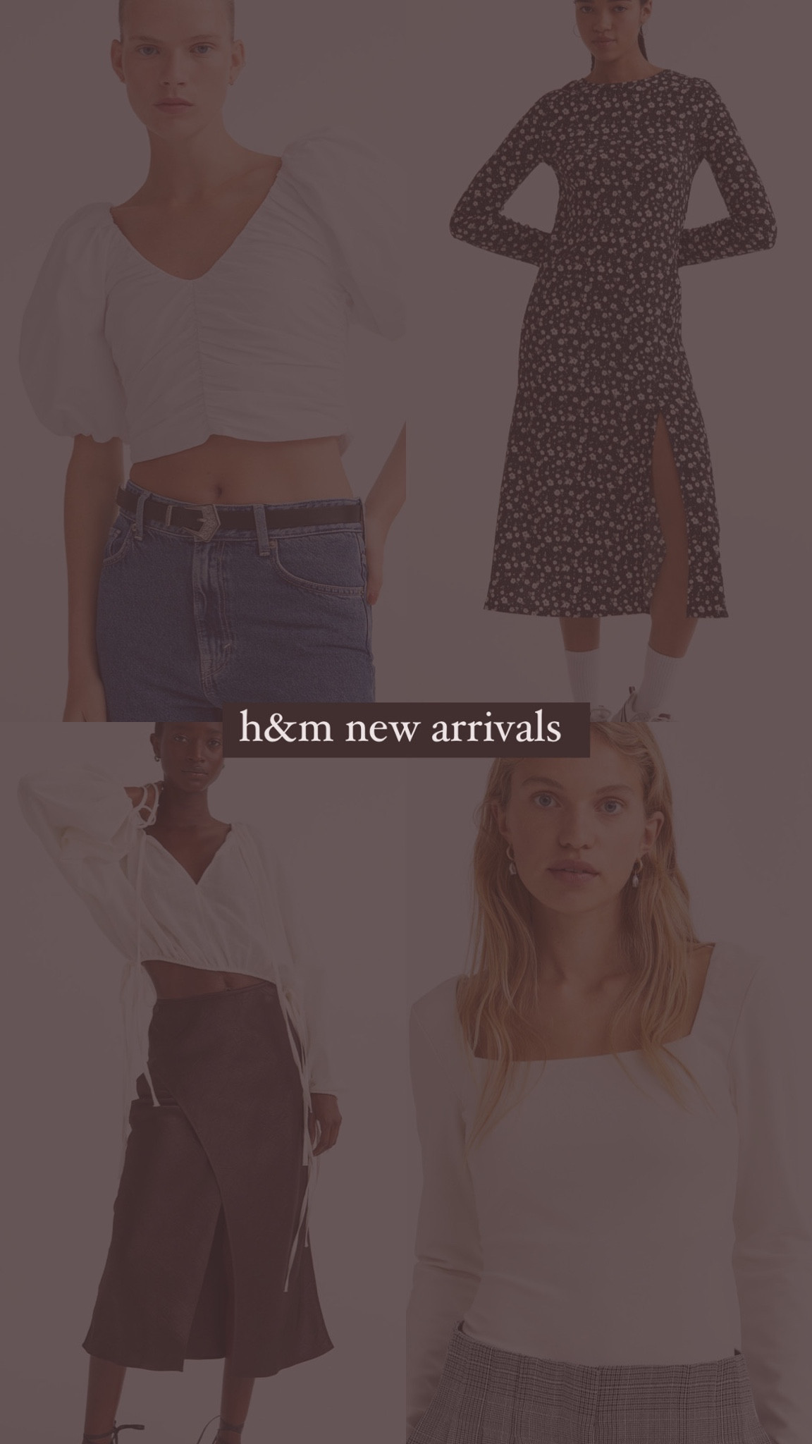 h&m new arrivals! also running 15% off the whole site until midnight! 