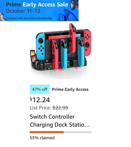 Nintendo switch controller charging station 



#LTKfit #LTKHoliday #LTKsalealert