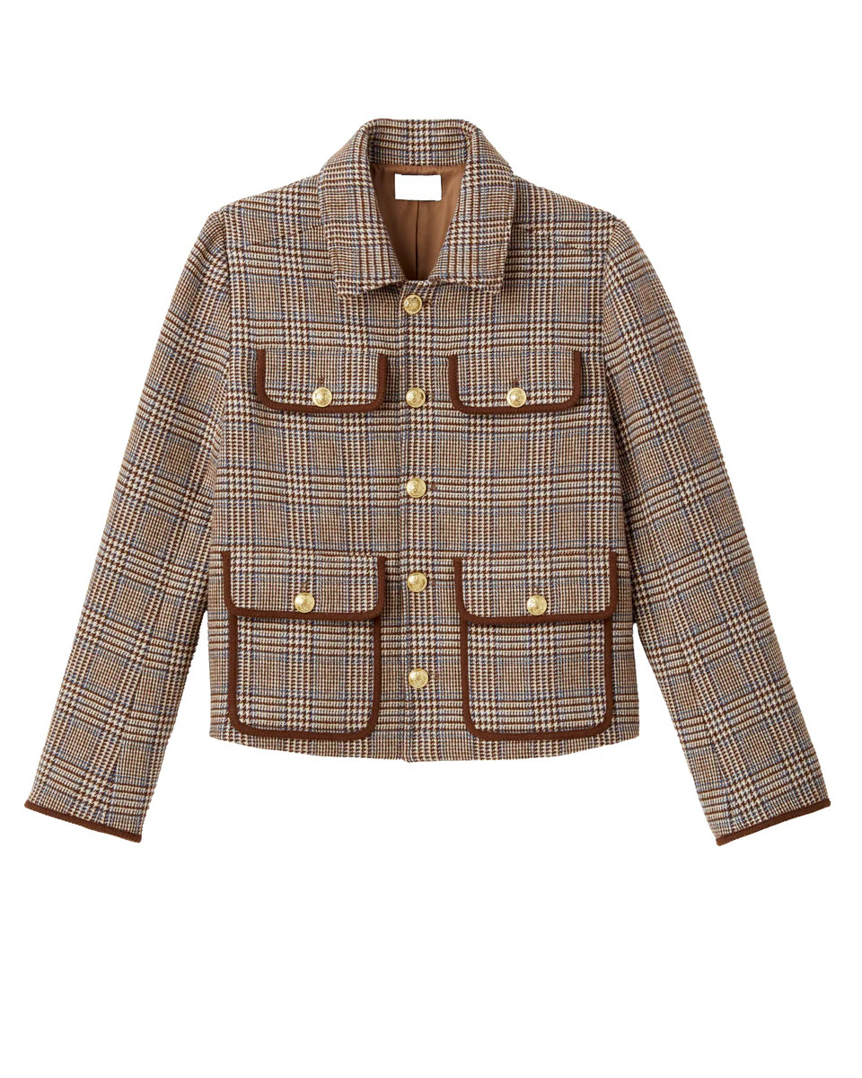 Rory Jacket-Brownstone Tweed | Cartolina