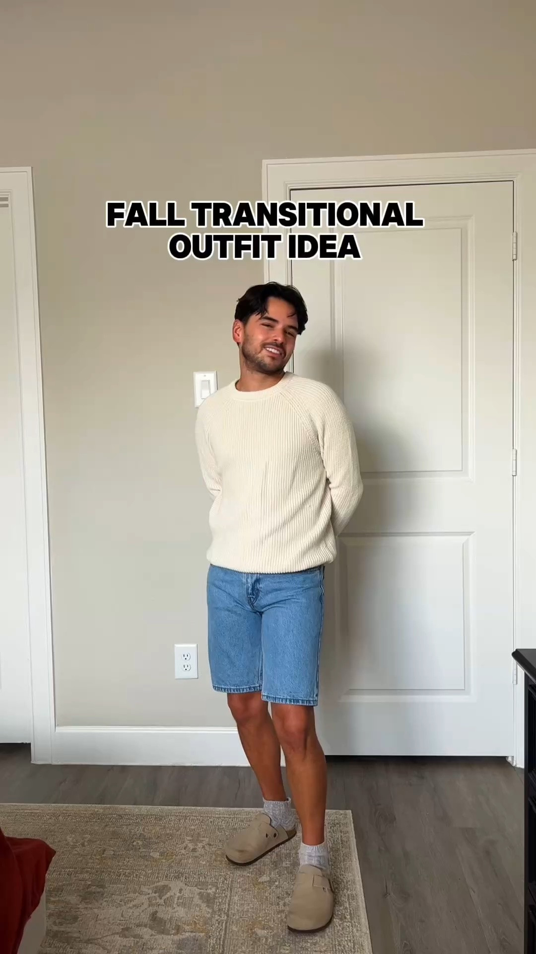 The perfect in-between season outfit starts with the right layers. 🍂 Denim shorts paired with a lightweight sweater are an easy go-to for those warm afternoons and cool evenings as we transition into fall. Finished with a pair of clogs, this look delivers effortless comfort without sacrificing style.
If you're looking for men's transitional outfits, casual fall outfit ideas, or ways to style denim shorts in cooler weather, this combination is a versatile staple. The relaxed fit, cozy knit, and easy slip-on footwear create a balanced look that's perfect for weekend coffee runs, travel days, casual dates, or everyday wear.

What are your thoughts on clogs with shorts? 👇

#MensFashion #MensStyle #MensOutfit #FallStyle #TransitionalStyle #CasualMenswear #Menswear #DenimShorts #SweaterWeather #FallOutfits #MensFallFashion #Clogs #CasualStyle

#LTKMens #LTKgrwm #LTKSeasonal