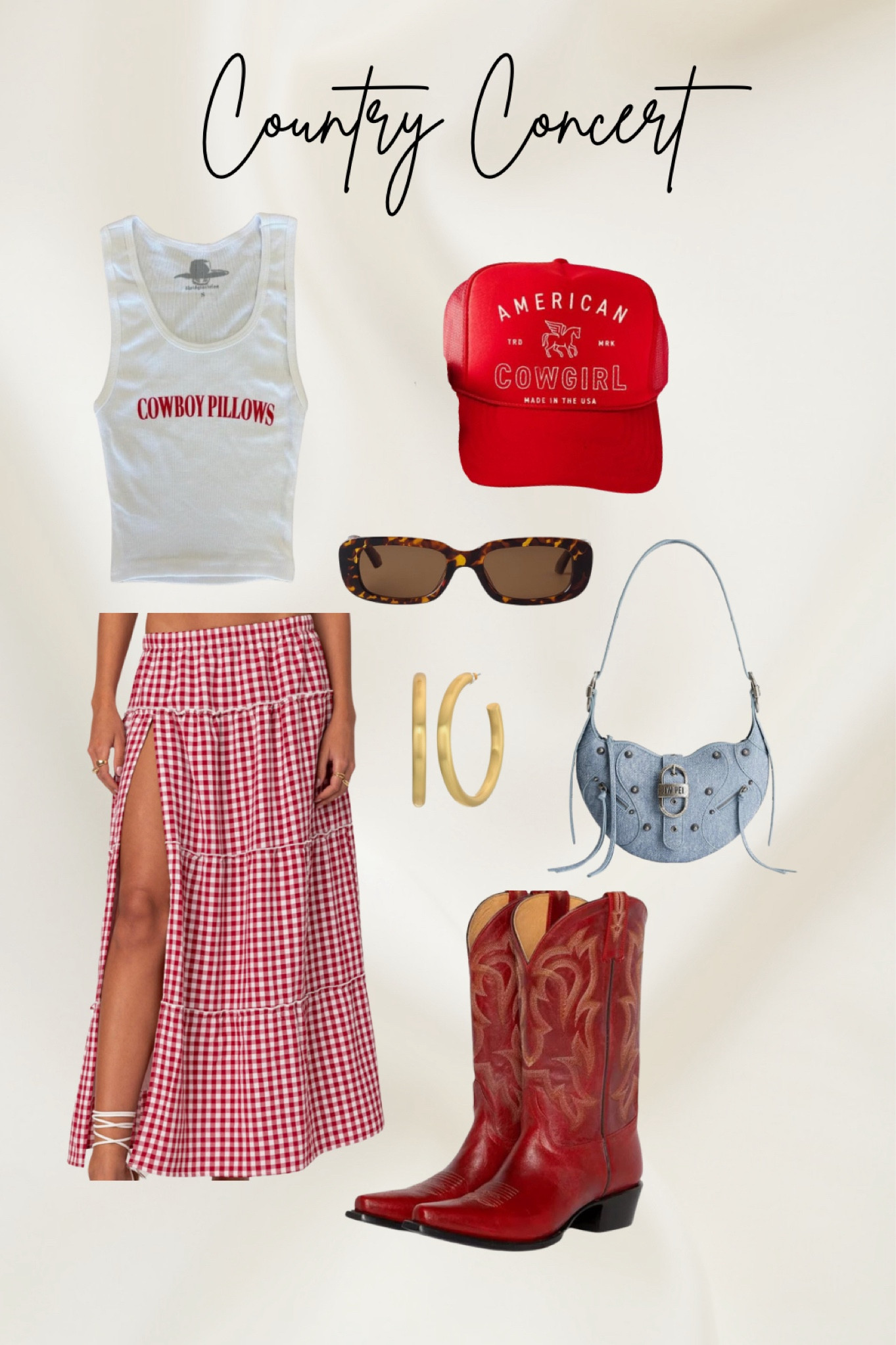 Country Concert Outfit Inspo 🤠❤️

The skirt is from PAC Sun and cannot be linked.

Festival, country concert, midsize, affordable 

#LTKStyleTip #LTKMidsize