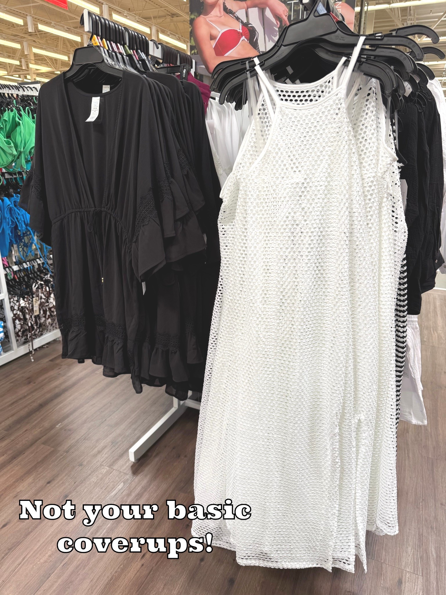 No Boundaries Black Coverup Open Front Dress & Half Crochet Dress Swimwear Styles #noboundaries #walmartstyle #coverups #walmartswim #vacationlooks #vacationoutfits

#LTKootd #LTKTravel #LTKSwim