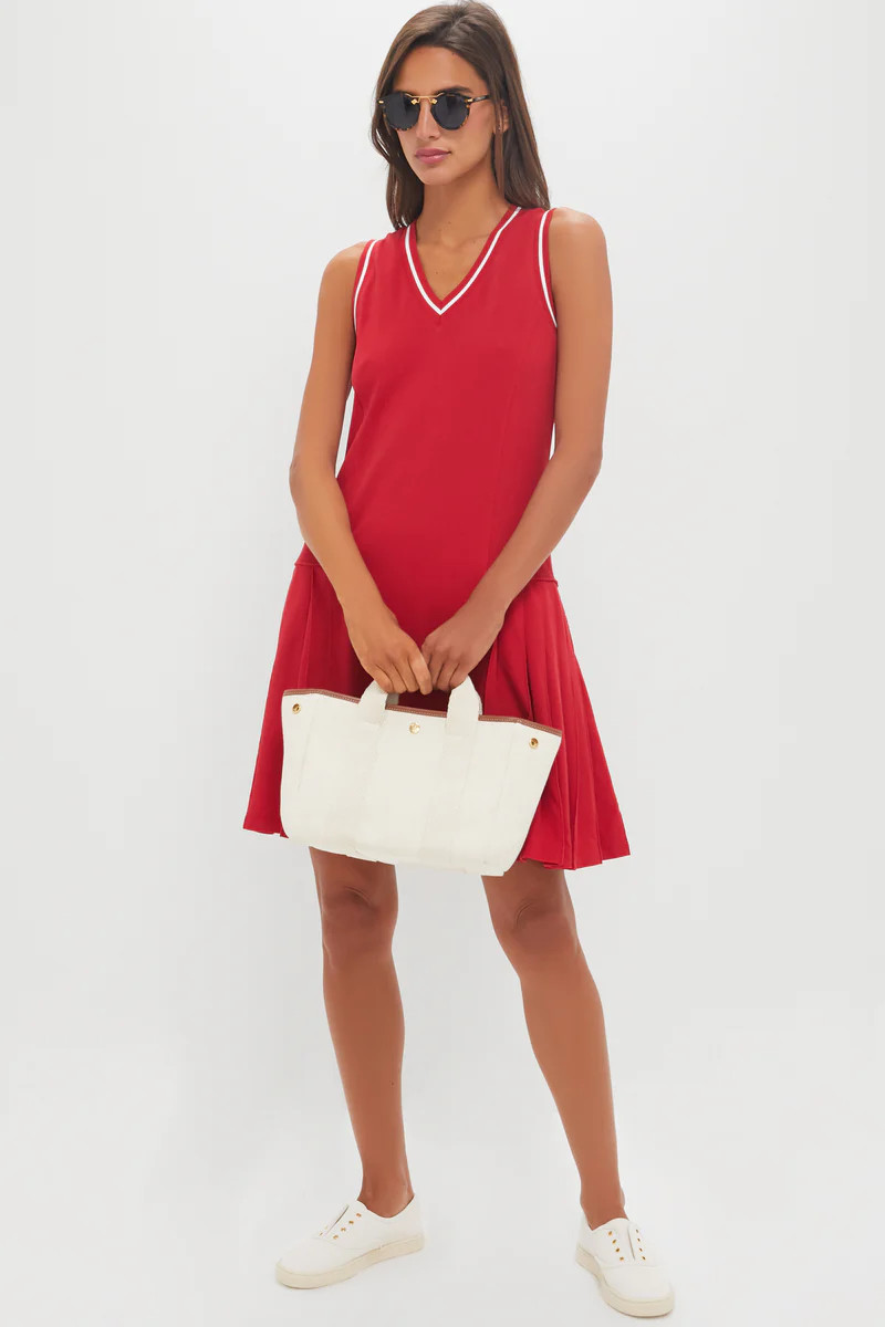 Red Pique Kember Dress | Tuckernuck (US)