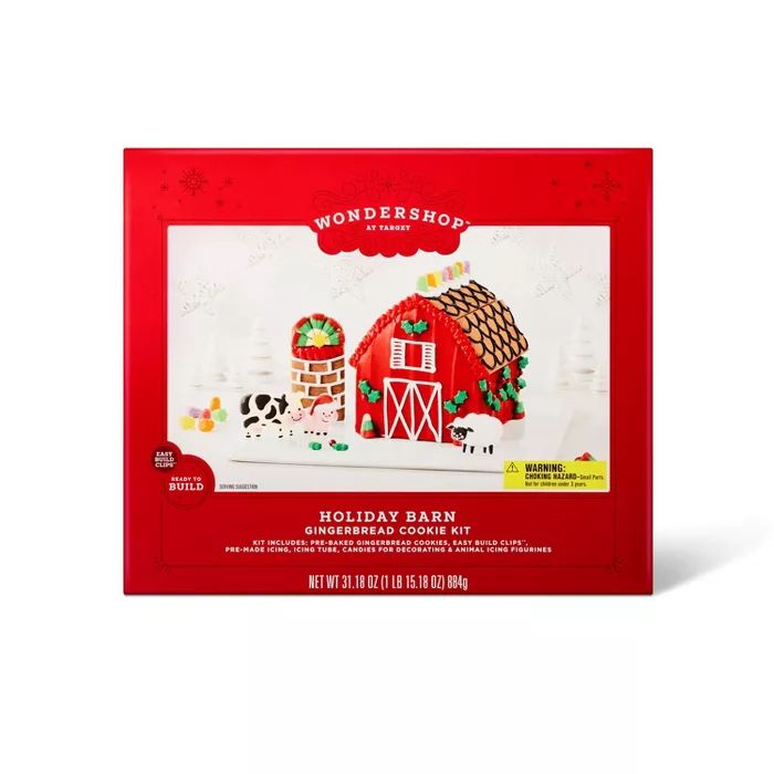 Holiday Barn Gingerbread House Kit - 31.18oz - Wondershop™ | Target