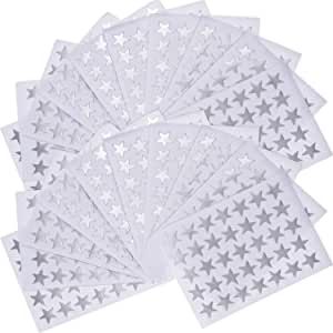 EBOOT Star Stickers 1750 Count Self-Adhesive Stickers Stars (Silver) : Amazon.ca: Office Products | Amazon (CA)