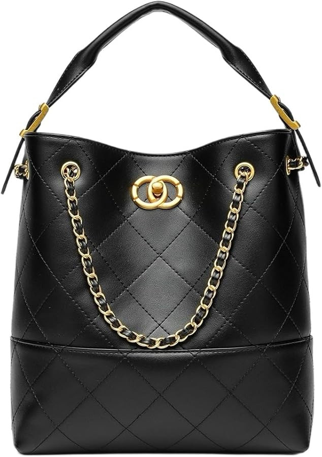 Genuine Leather Hobo Bag for Women, Retro Vintage Casual Purse Crossbody Shoulder Handbag, Soft L... | Amazon (US)