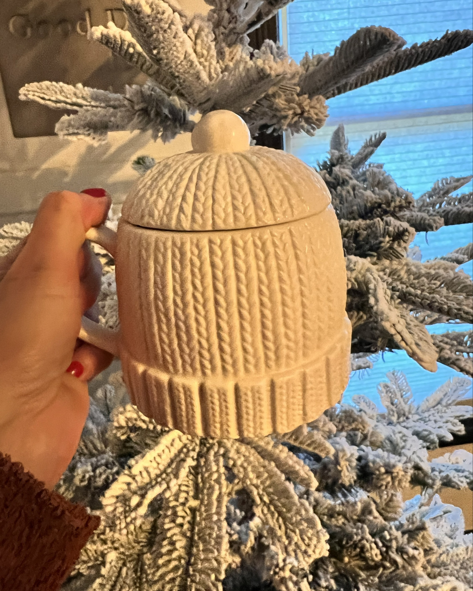 How cute is this cozy hat mug! I just had to have it! Swipe to see it without its lid! Perfect for all winter!  It’s a great size as I like a large mug! 

#LTKSeasonal #LTKHoliday #LTKGiftGuide