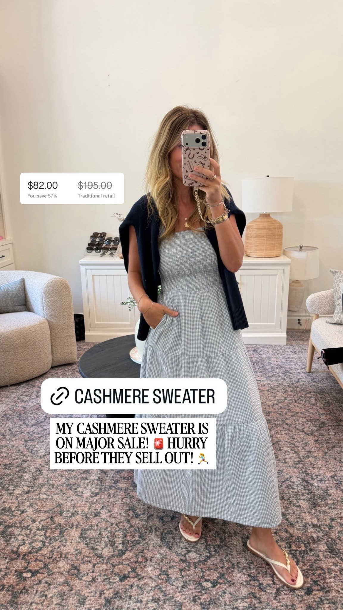 MY CASHMERE SWEATER IS ON MAJOR SALE! 🚨 HURRY BEFORE THEY SELL OUT! 🏃‍♀️