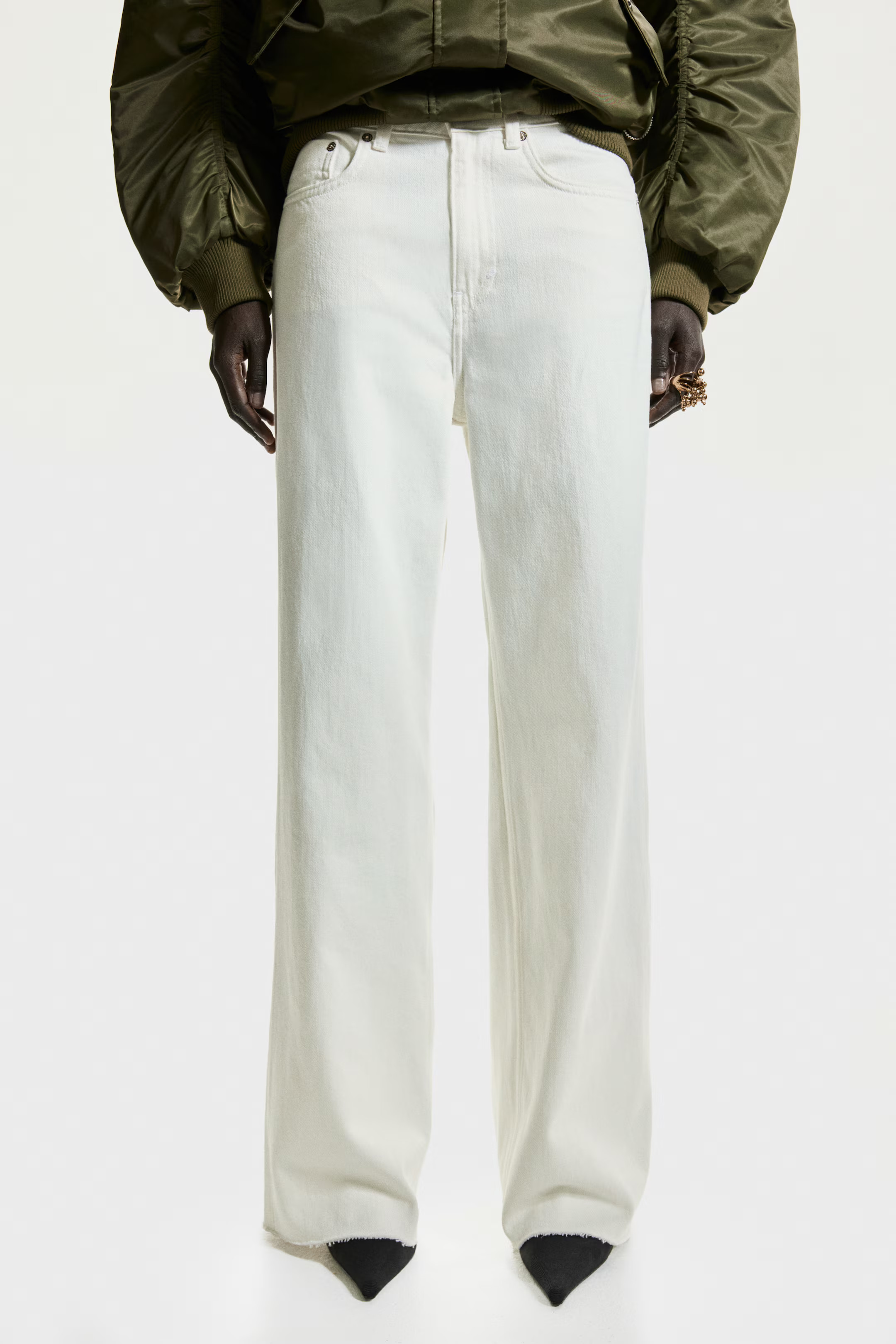 Wide High Jeans | H&M (US + CA)