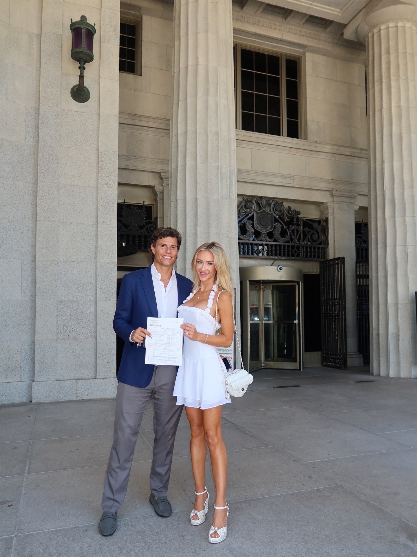 We got our marriage license today! Wedding in 2 weeks! Eek!


White courthouse dress
Pearl platform sandal pumps 
Jimmy Choo Amazon dupe platform heels 

#LTKWedding #LTKFindsUnder100 #LTKSaleAlert