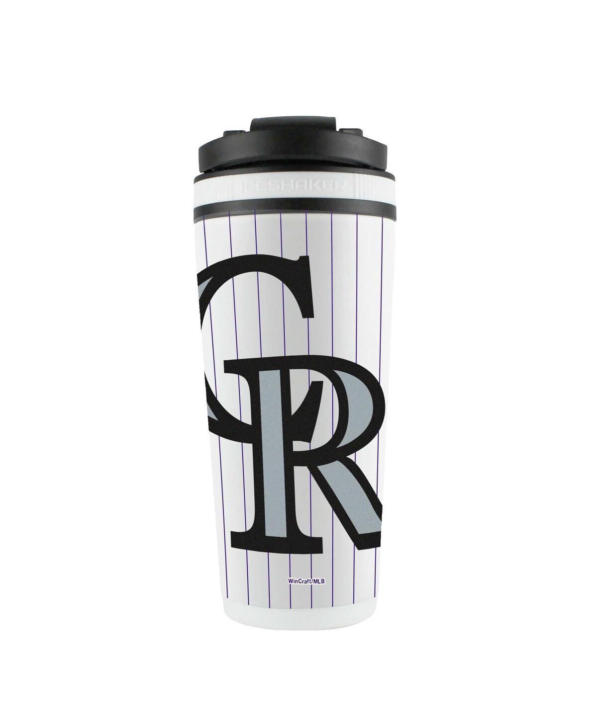 Ice Shaker Colorado Rockies 26oz. 4D Stainless Steel Ice Shaker Bottle | Macy's