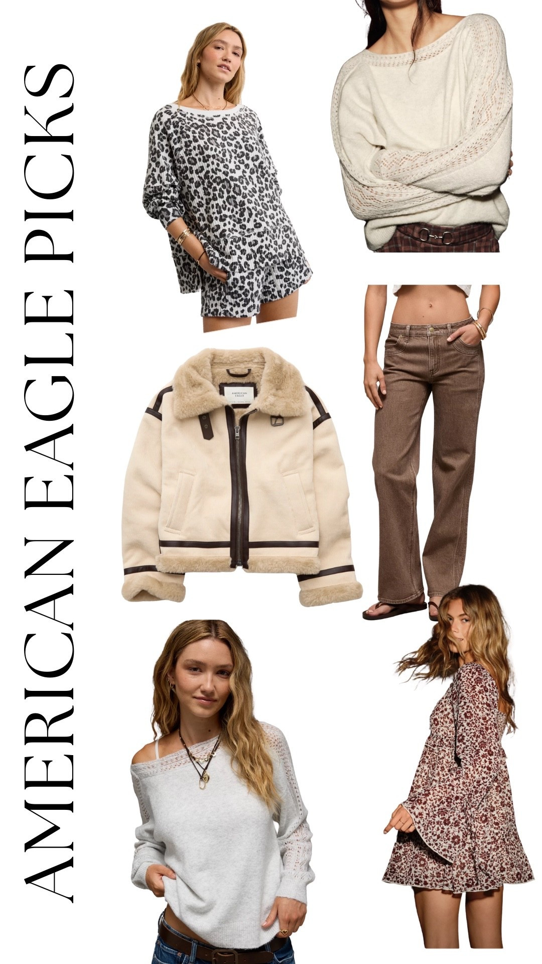 My falls picks from American eagle in sale!! 

#LTKSaleAlert #LTKFallSale