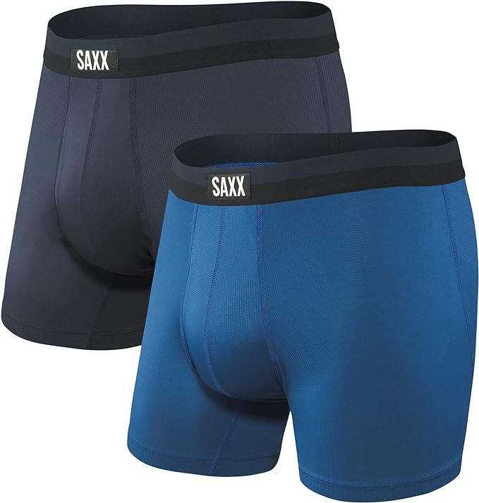Saxx Men's Underwear -Sport MESH Boxer Briefs with Built-in Pouch Support- Workout Underwear for ... | Amazon (CA)