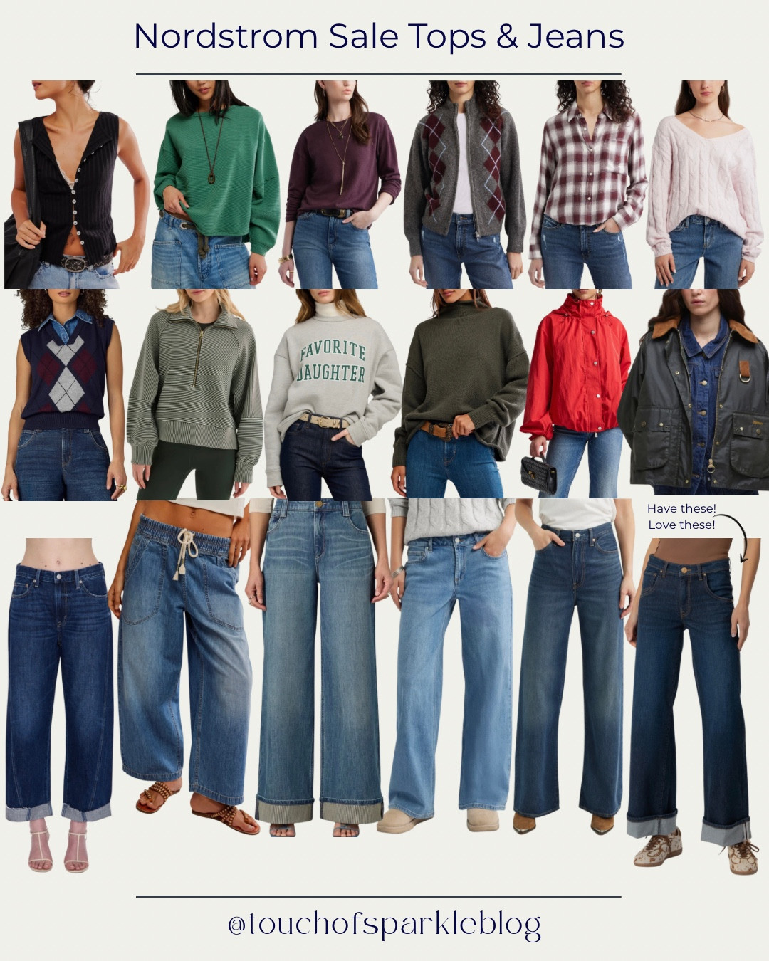 Nordstrom Sale Clothes! 

Focusing on pants and tops, the Nordstrom Sale has so many great pieces! They have a great jean selection for this year, along with great shirts and sweaters for the upcoming Fall season!

#LTKSaleAlert