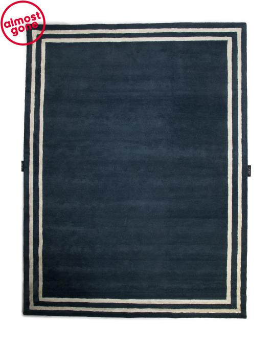 9x12 Wool Blend Borders Hand Tufted Area Rug | TJ Maxx