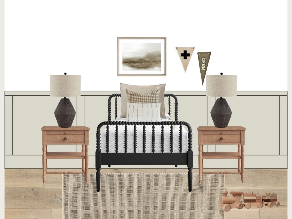 Weston’s big boy room design board! 