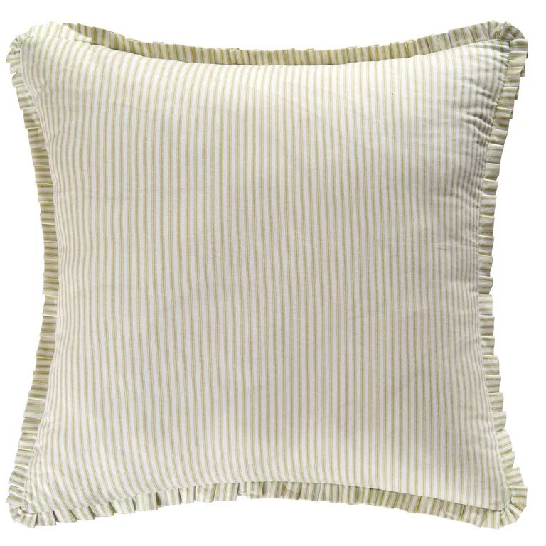 C&F Home Whitney Striped Euro Pillow Sham | Walmart (US)
