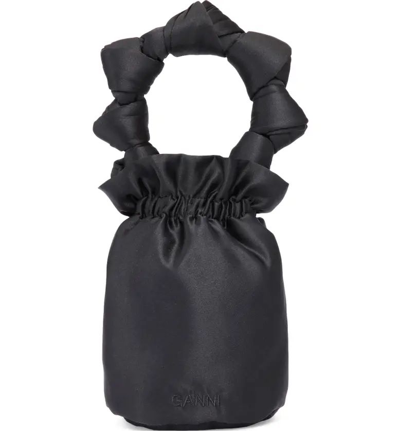 Satin Knots Bucket Bag | Nordstrom