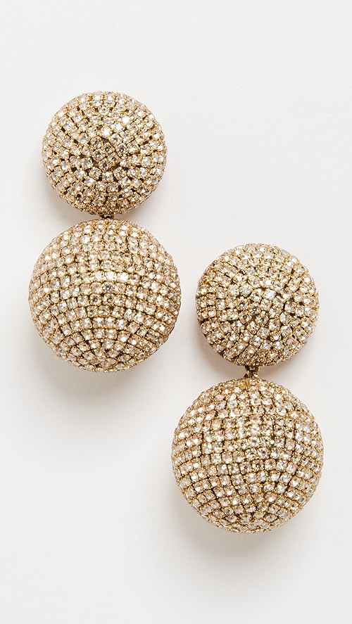 Deepa Gurnani Krystal Earrings | SHOPBOP | Shopbop