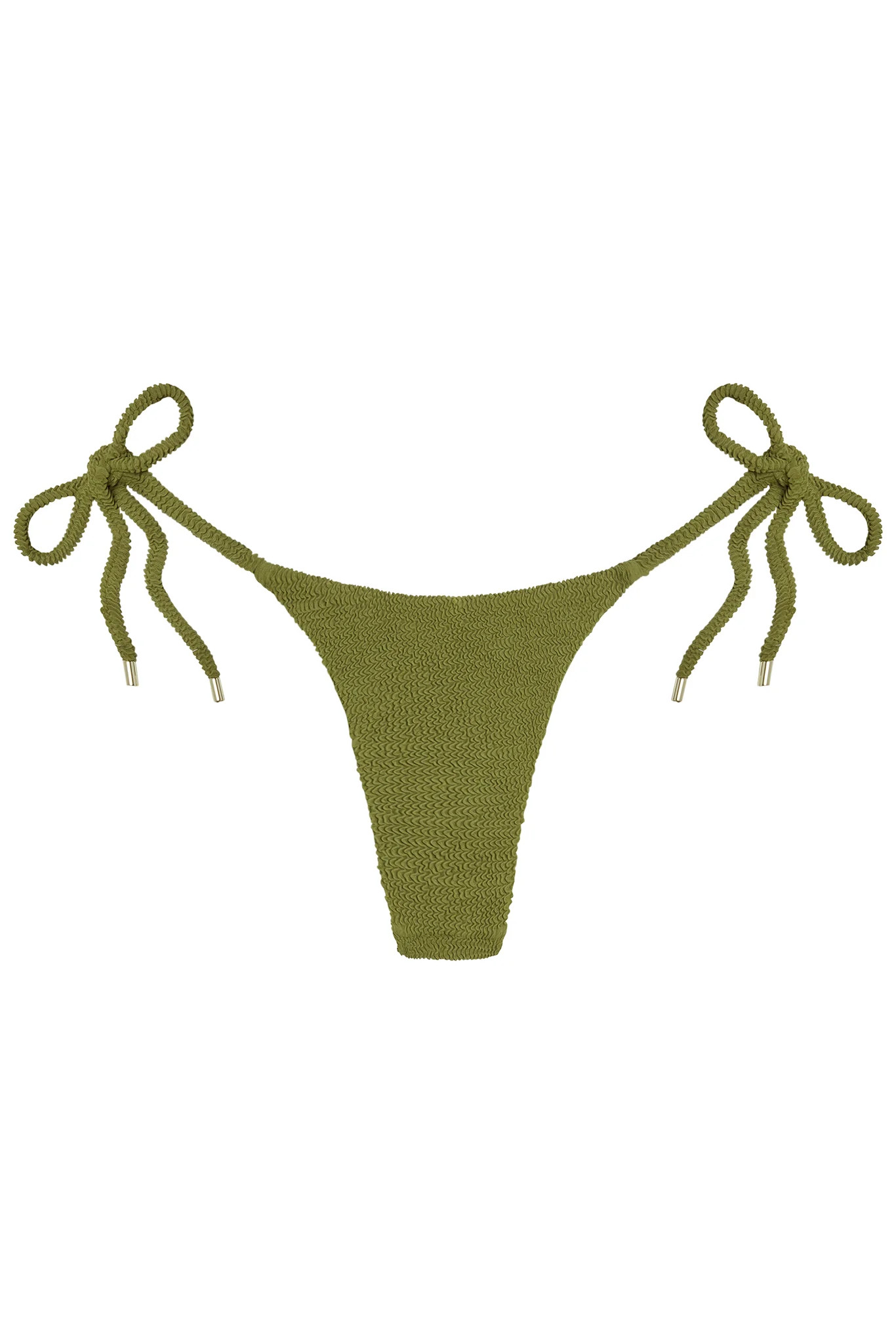 Le Marais Bottom - Vivid Moss Crinkle | Monday Swimwear