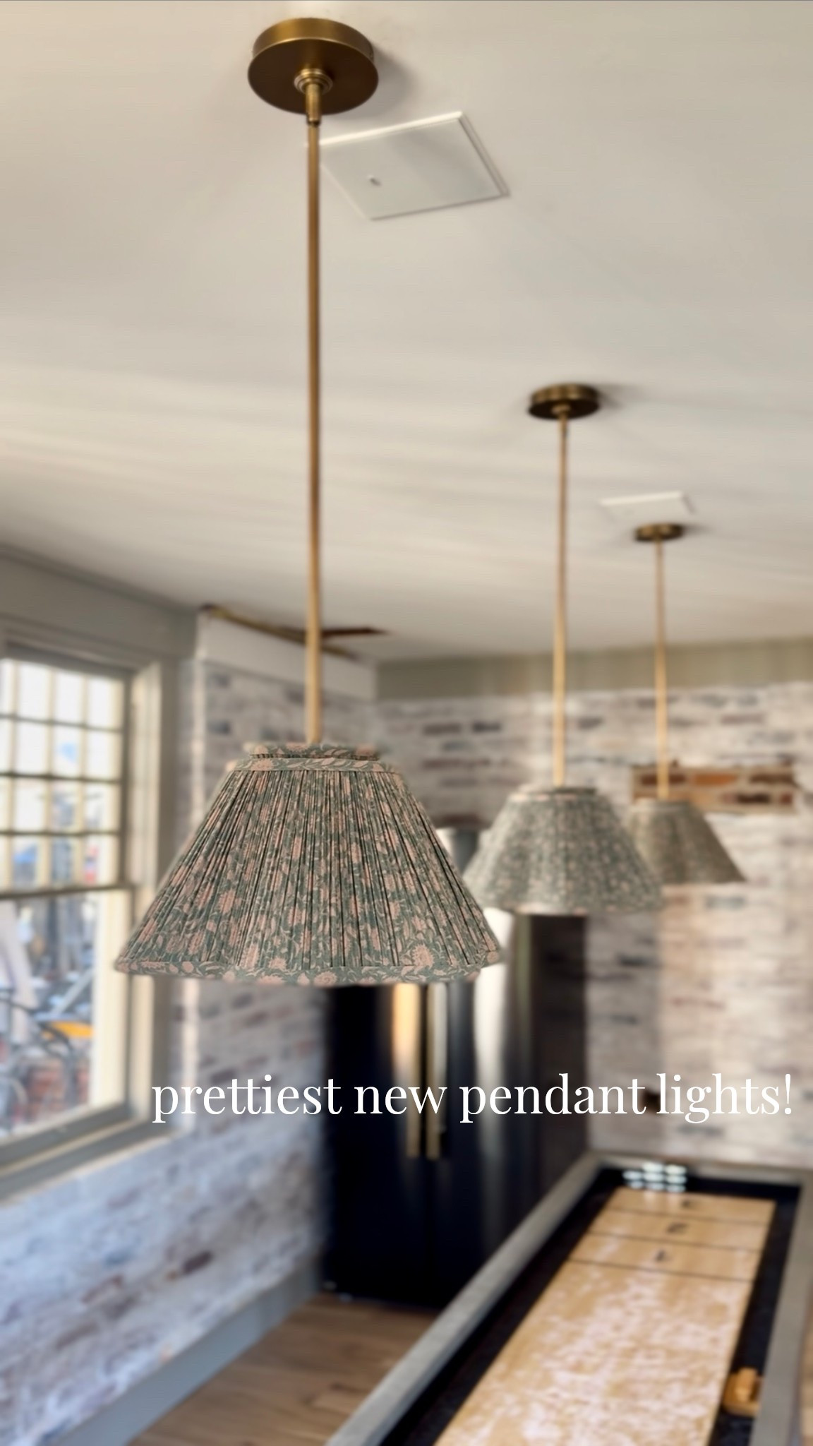 Prettiest new pendant lights 🤩 

#LTKOver40 #LTKdayinmylife #LTKHome