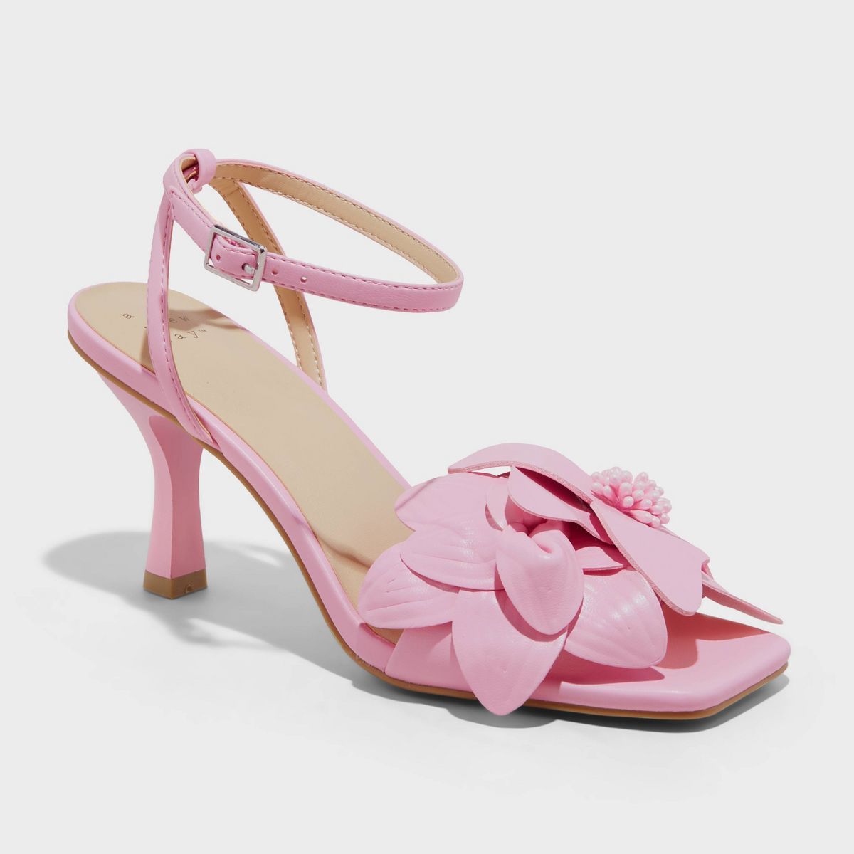 Women's Antonette Heels - A New Day™ Pink 8 | Target