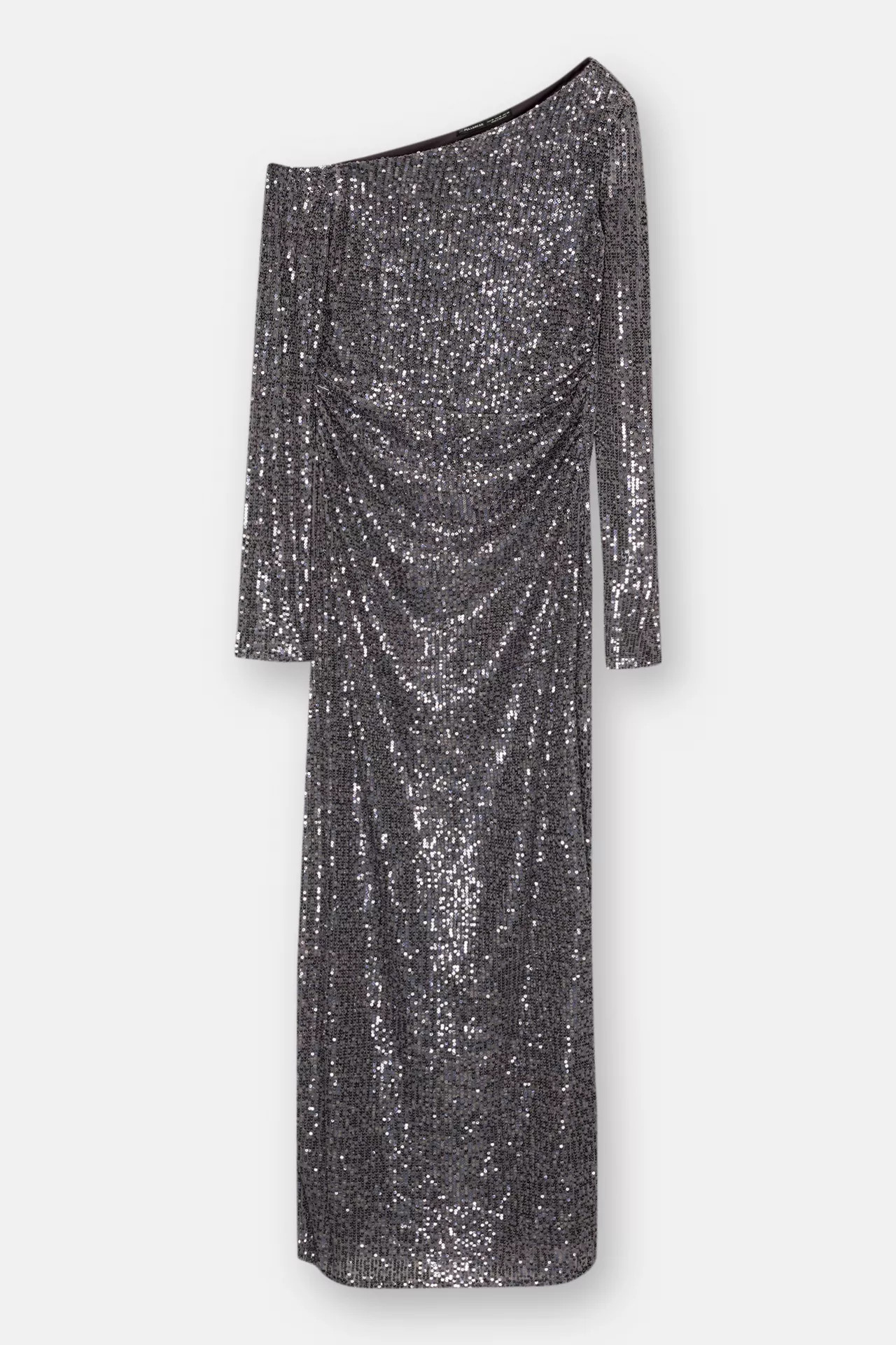 Sequinned midi dress | PULL and BEAR UK