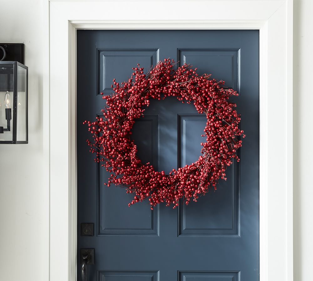 Faux Red Berry Wreath | Pottery Barn (US)