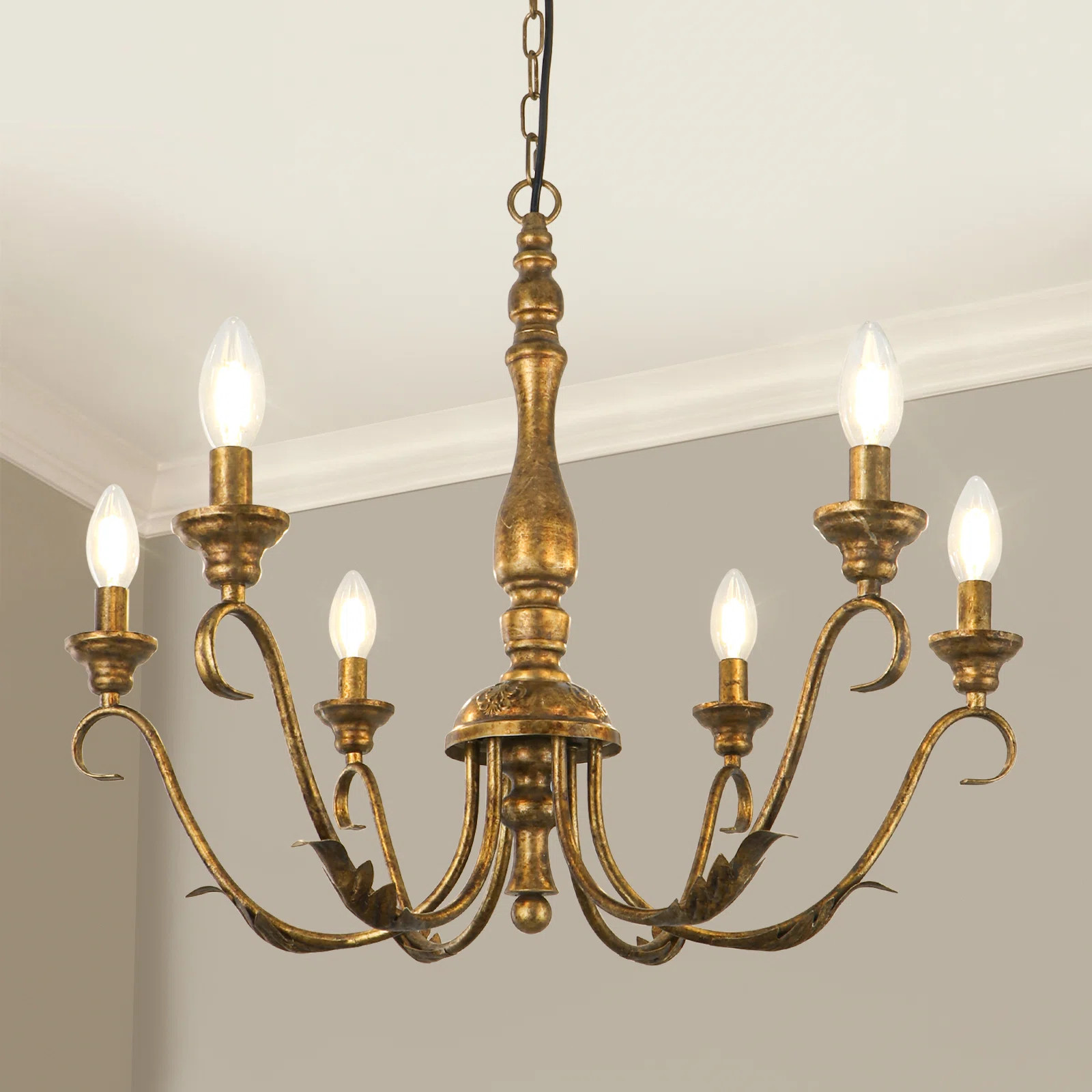Josuel 6 - Light Dimmable Classic / Traditional Chandelier | Wayfair North America