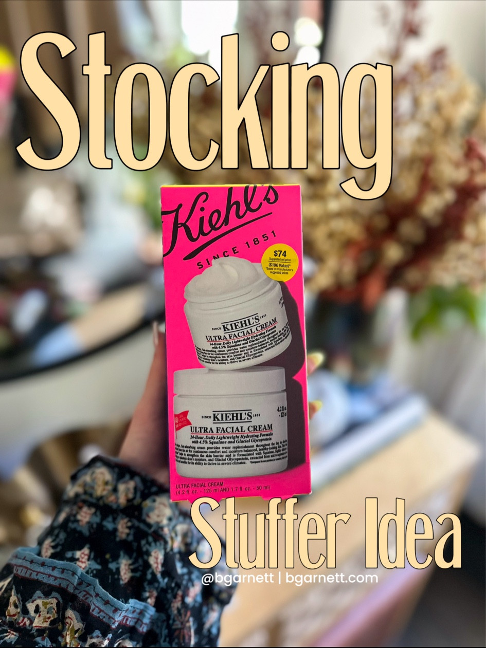 Stocking stuffer idea! 

I’m thrilled Sephora brought this set back this year because it’s just such an excellent value! I got this for my own stocking last year and it lasted me all the way to July. So obviously I had get another set this year (plus one for Sean’s stocking and my aunt’s who is spending Christmas with us) 

You get one jumbo and one regular size for the than the price of a single jumbo. 

Stocking stuffer for her | treat yourself | am moisturizer | kiehls | stocking stuffer for mom | Sephora holiday | Christmas gift idea for her 

#LTKFindsUnder100 #LTKHoliday #LTKBeauty