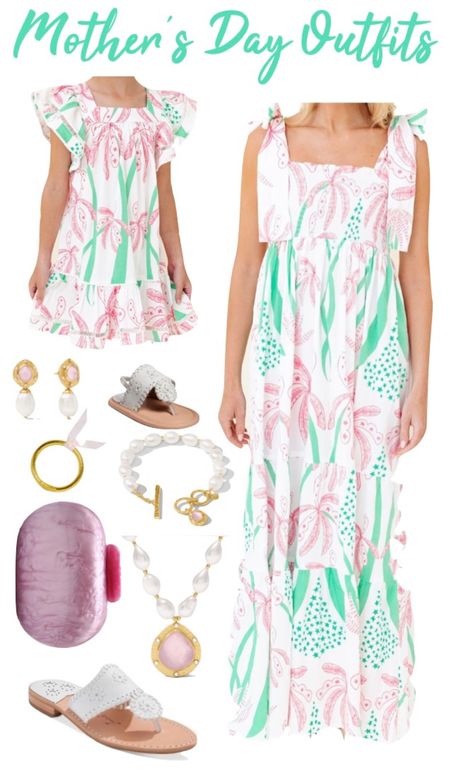 Garden party dresses for mom and daughter / spring dresses / Mother’s Day dress / family photo outfits 

#LTKkids #LTKGiftGuide #LTKfamily