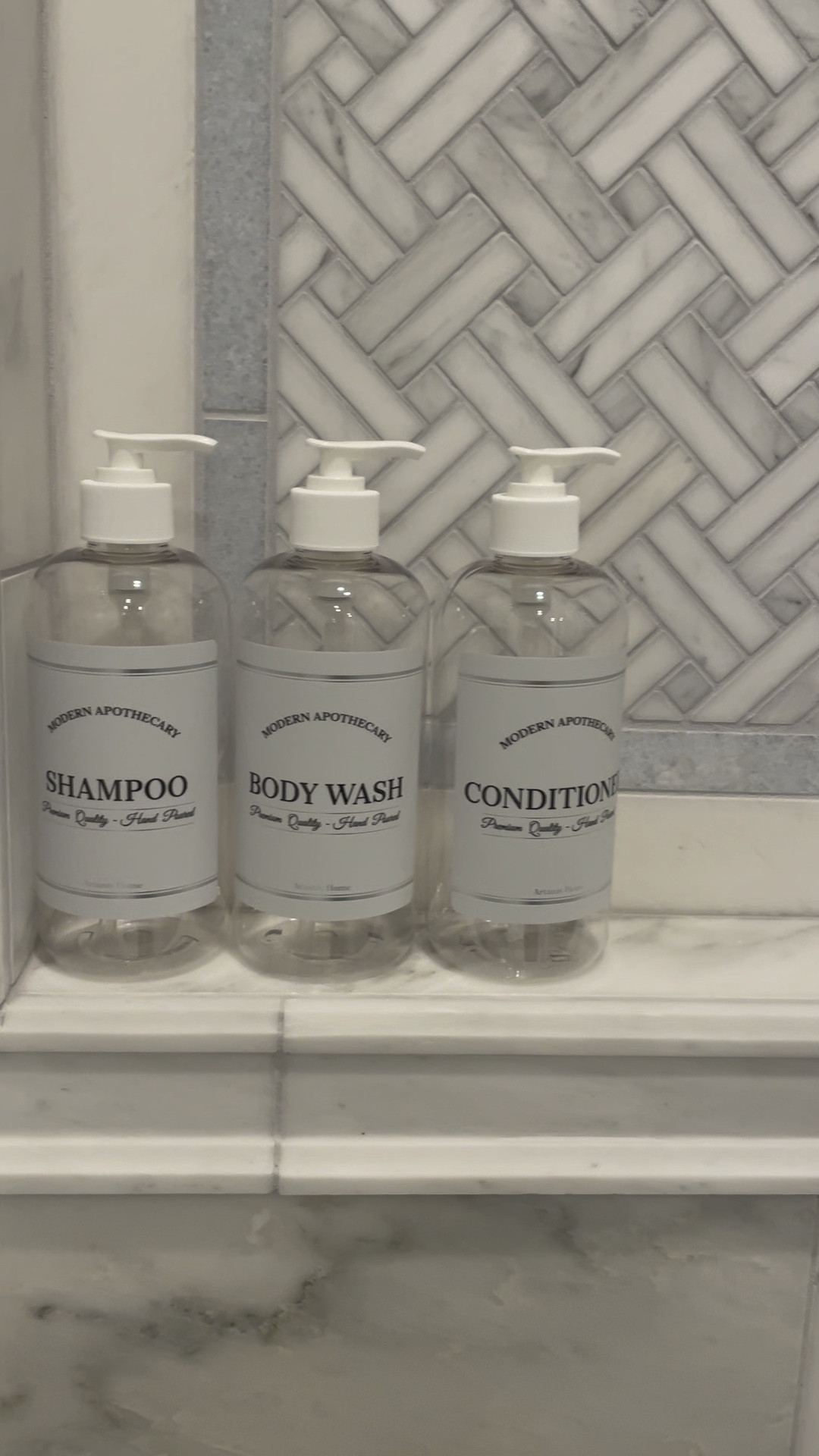 Shampoo, conditioner and body wash bottles!

#LTKStyleTip #LTKHome #LTKVideo