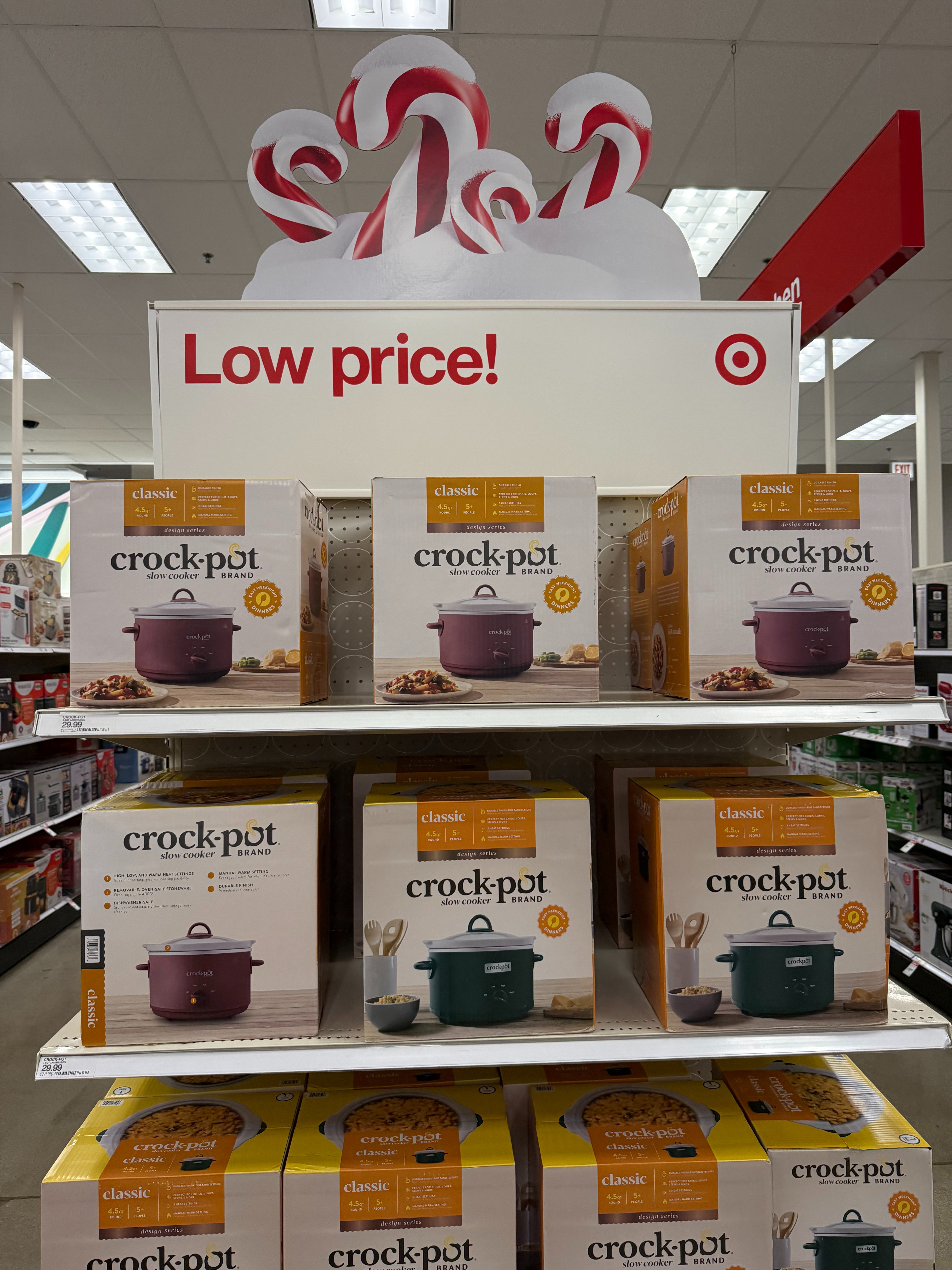 
Keep your cozy vibes going all season long with this classic Crock-Pot that everyone is absolutely loving for easy meal prep. These slow cookers are a total favorite for a reason, featuring manual warm settings and a removable stoneware crock that makes both cooking and cleanup a breeze! 

date night outfits, bedroom refresh, bella stretch wide leg jeans, patterned tights, women's effortless pull-on pants - a new day, cabbage, super bowl hosting, pegasus premium running shoe, valentines outfit women, romantic knits, target find, target home, crockpot, slow cooker, kitchen essentials, meal prep, winter cooking, home favorites, target deals, easy recipes, kitchen gadgets, lifestyle finds 

 #LTKValentine #LTKfoodie #LTKHome