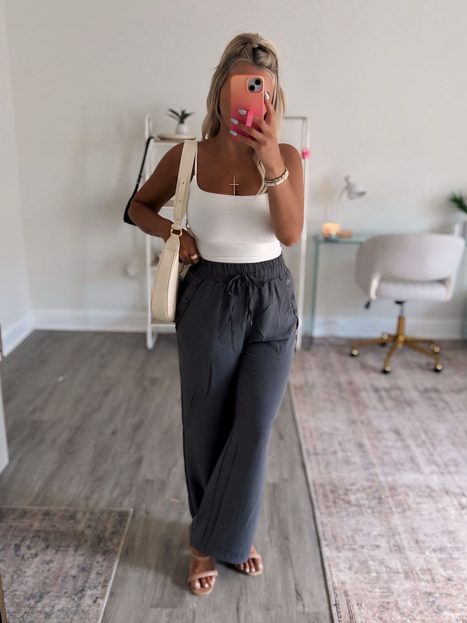 Amazon basics I love! Especially for my petite babes 👌🏻 easy casual summer outfit 

Size medium in bodysuit 
Size medium in pants (they run small, if between sizes size up) 

#LTKMidsize #LTKStyleTip #LTKFindsUnder50